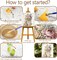 Paint by Numbers Kit for Adults – Flower DIY Canvas Painting, Beginner-Friendly Acrylic & Oil Paint Kit, 16x20in Home Wall Decor, Gift-Ready
